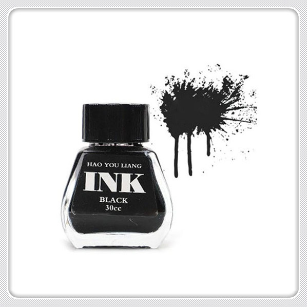 Bottled Glass Smooth Writing Fountain Pen Ink Refill7