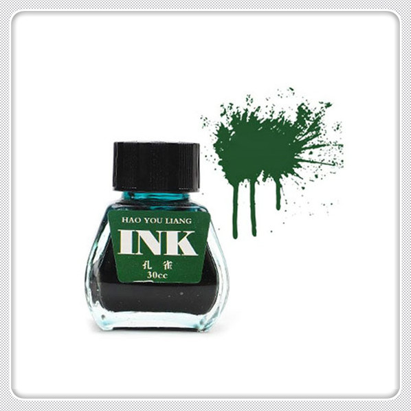 Refilled Glass Smooth Writing Fountain Ink Refill8