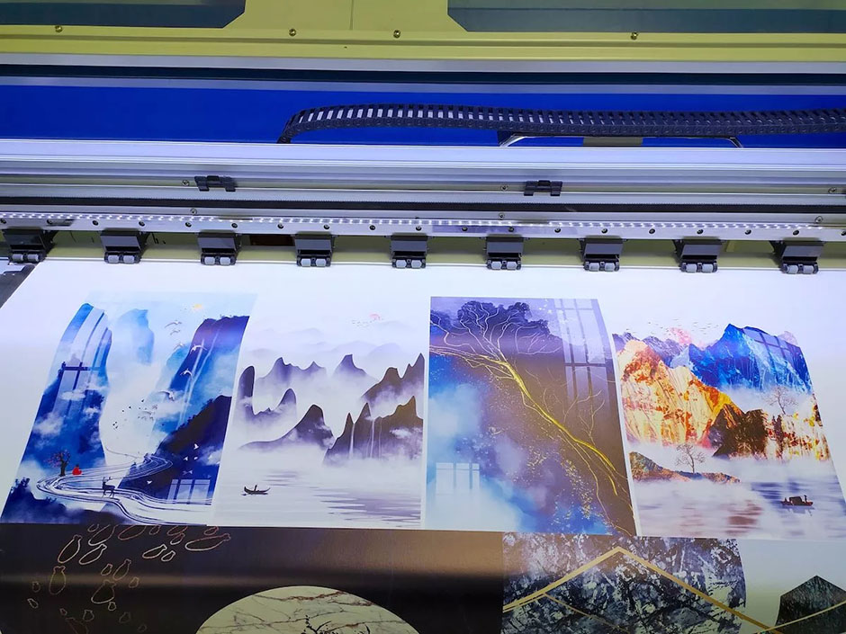 Tinta Eco Solvent Ramah Lingkungan pikeun Roland Muthoh Mimaki Epson Wide Format Inkjet Printer-2