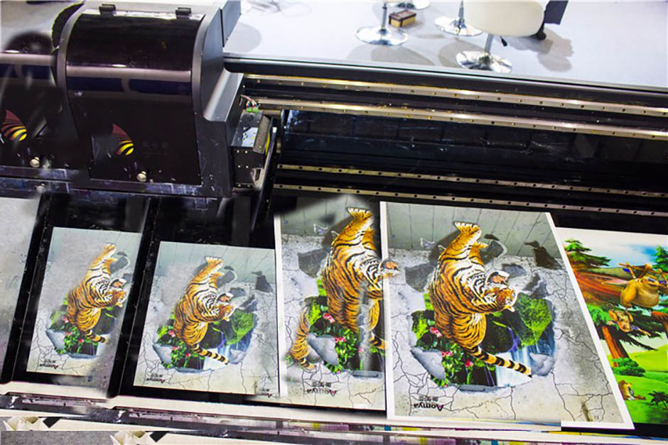 Printing On Metal Plastic Glass Led UV Ink for Epson DX7 DX5 Printer Head3