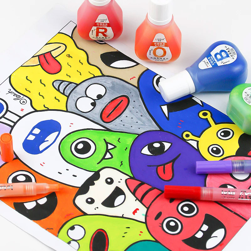 Water-Based Acrylic Ink 1